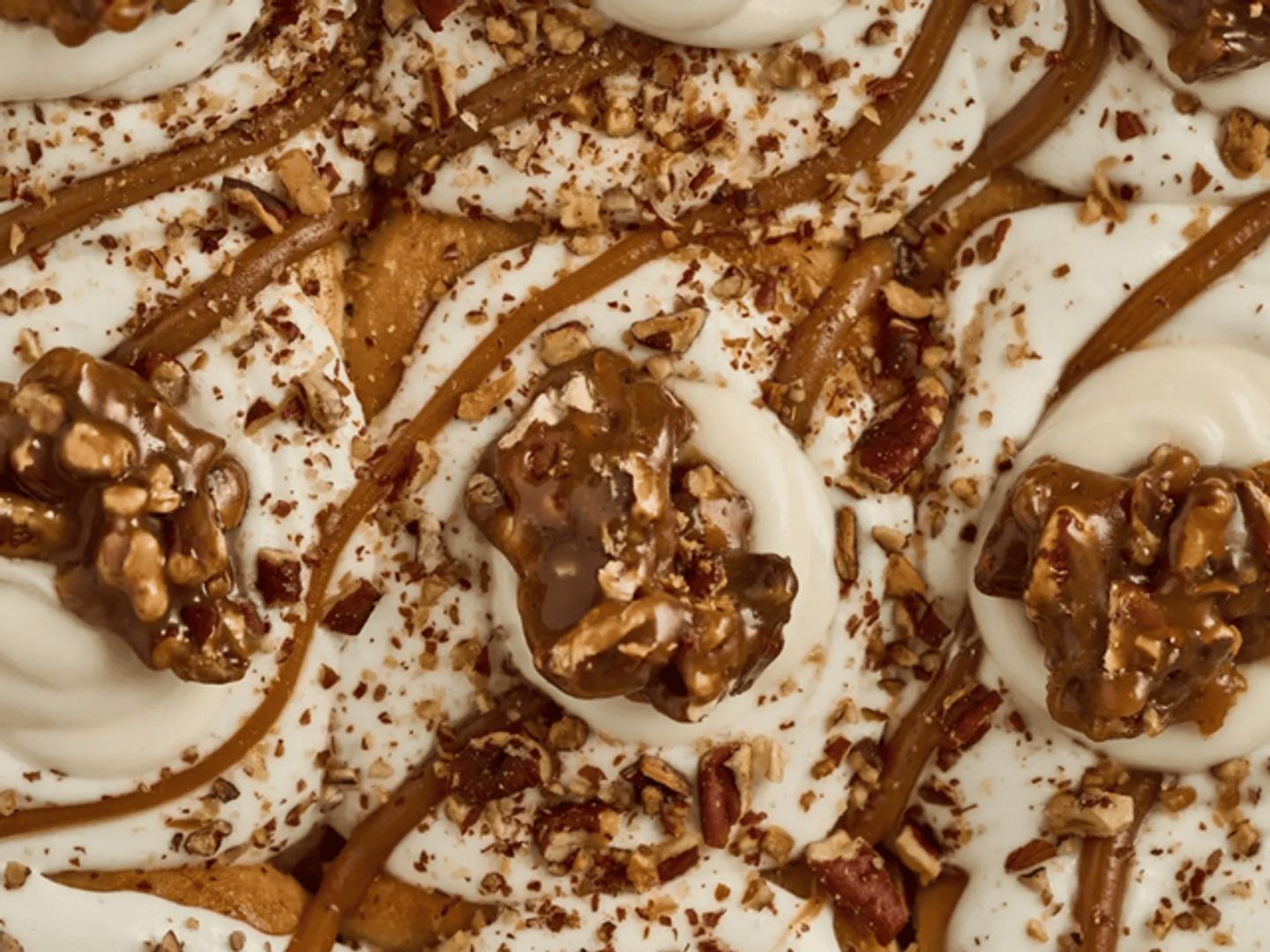 Golden Pecan Cinnamon Roll