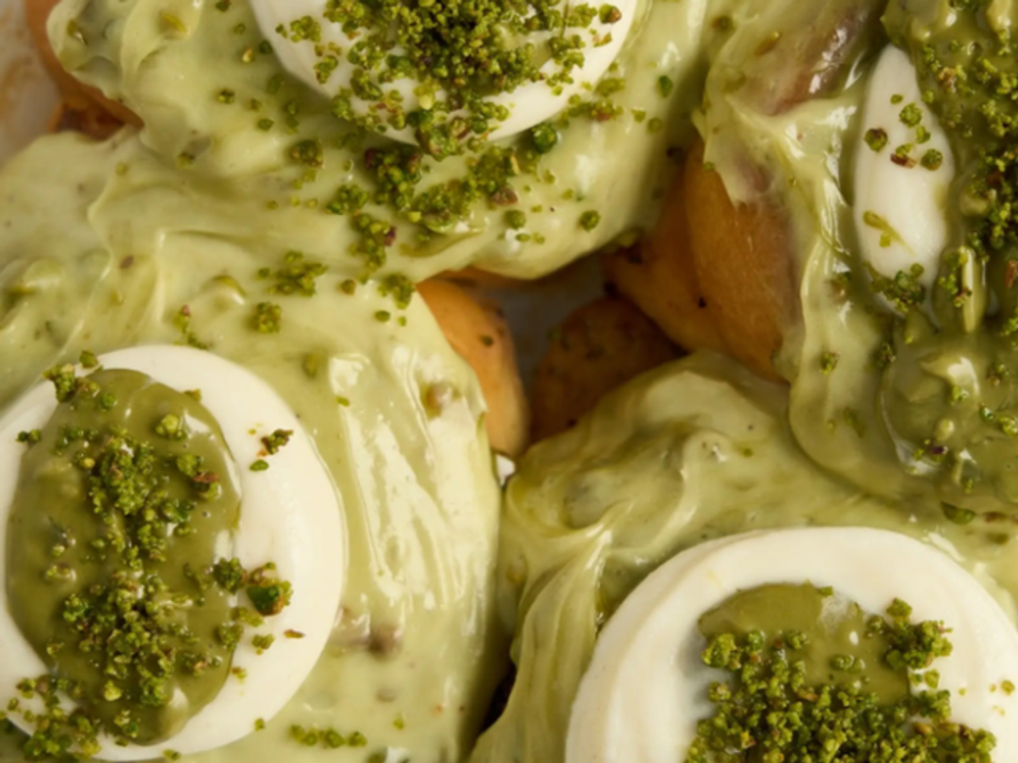Pistachio Cinnamon Roll