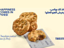 علبة كوكيز الشوكولاتة (٥ قطع)