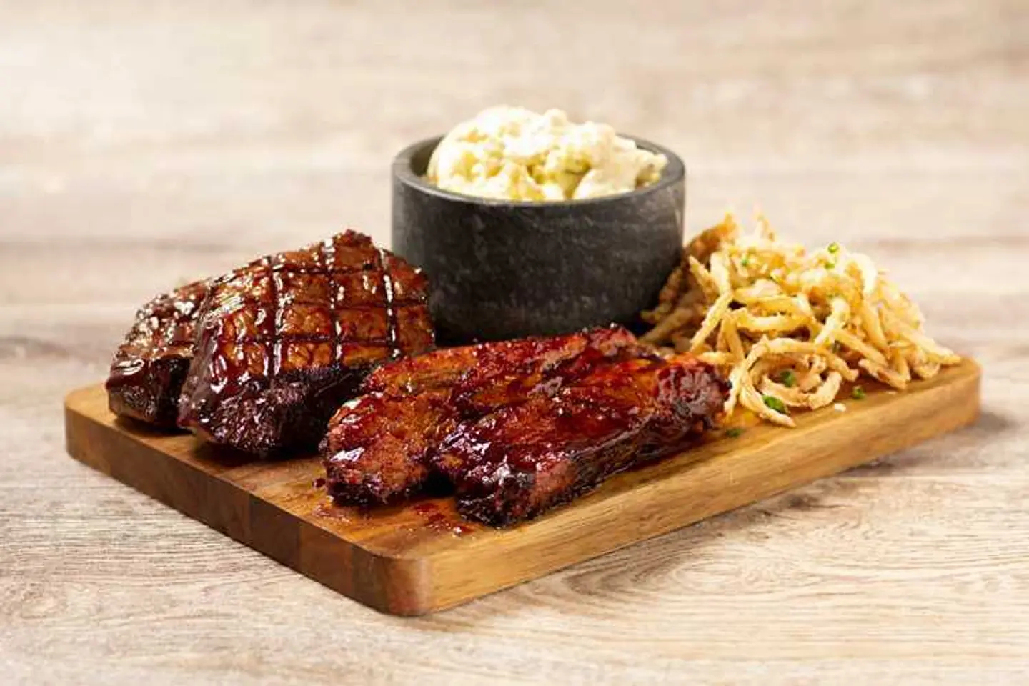 Bbq Brisket And Tri Tip Steak