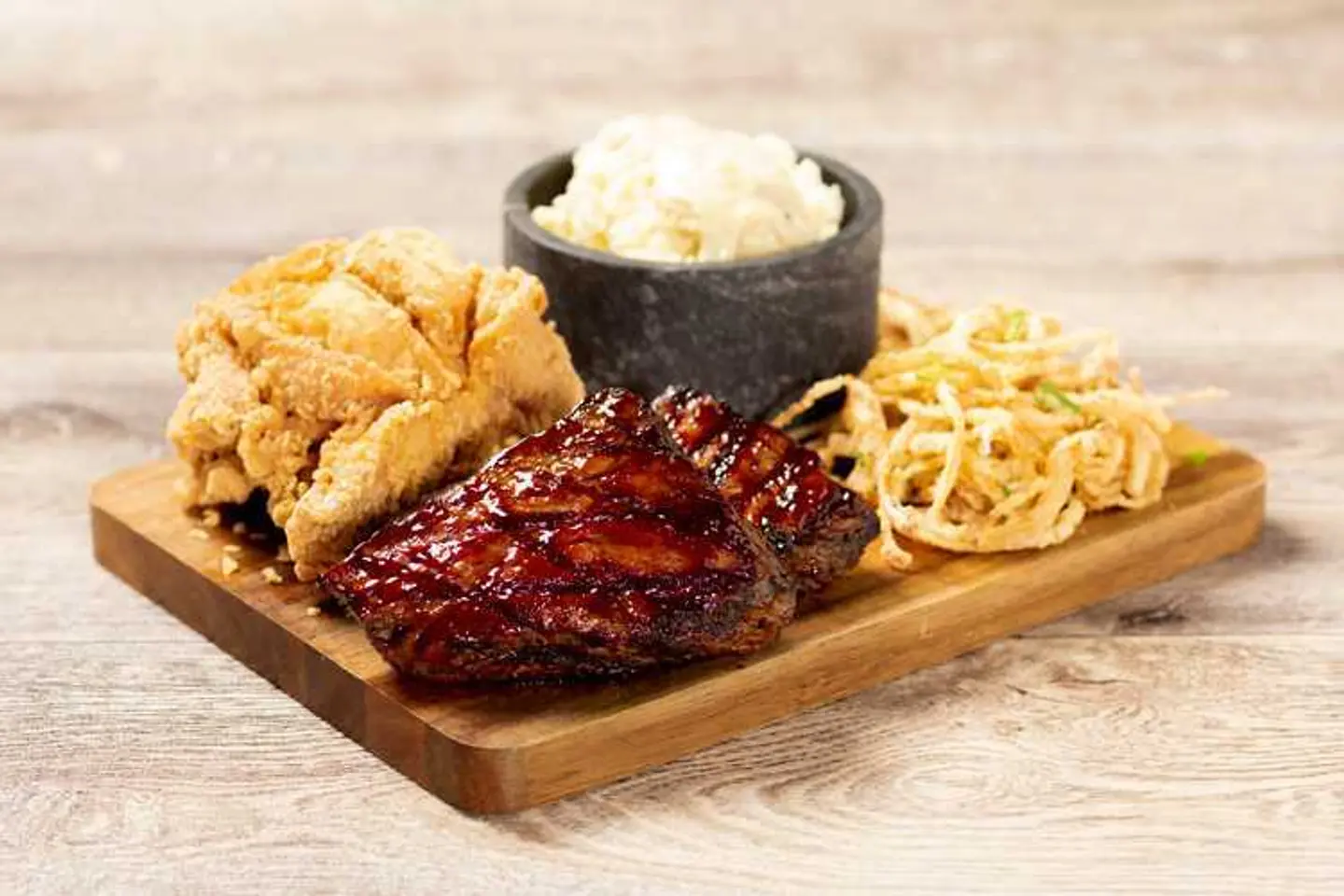 Tri Tip Steak And Country Crispy Chicken