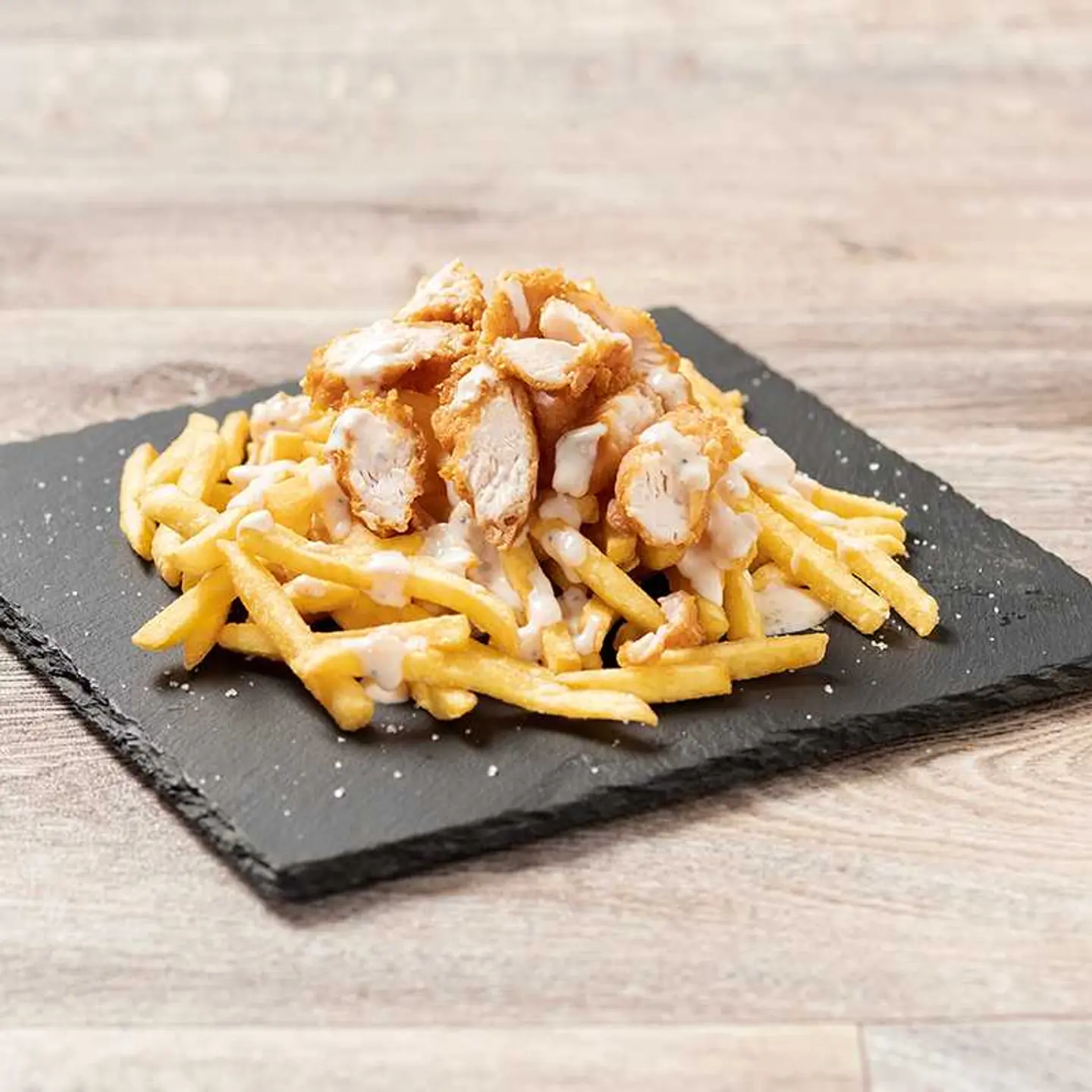 Chopped Chicken Fries