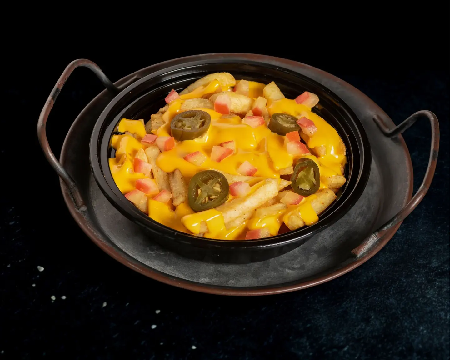 Fries With Chicken Shawarma