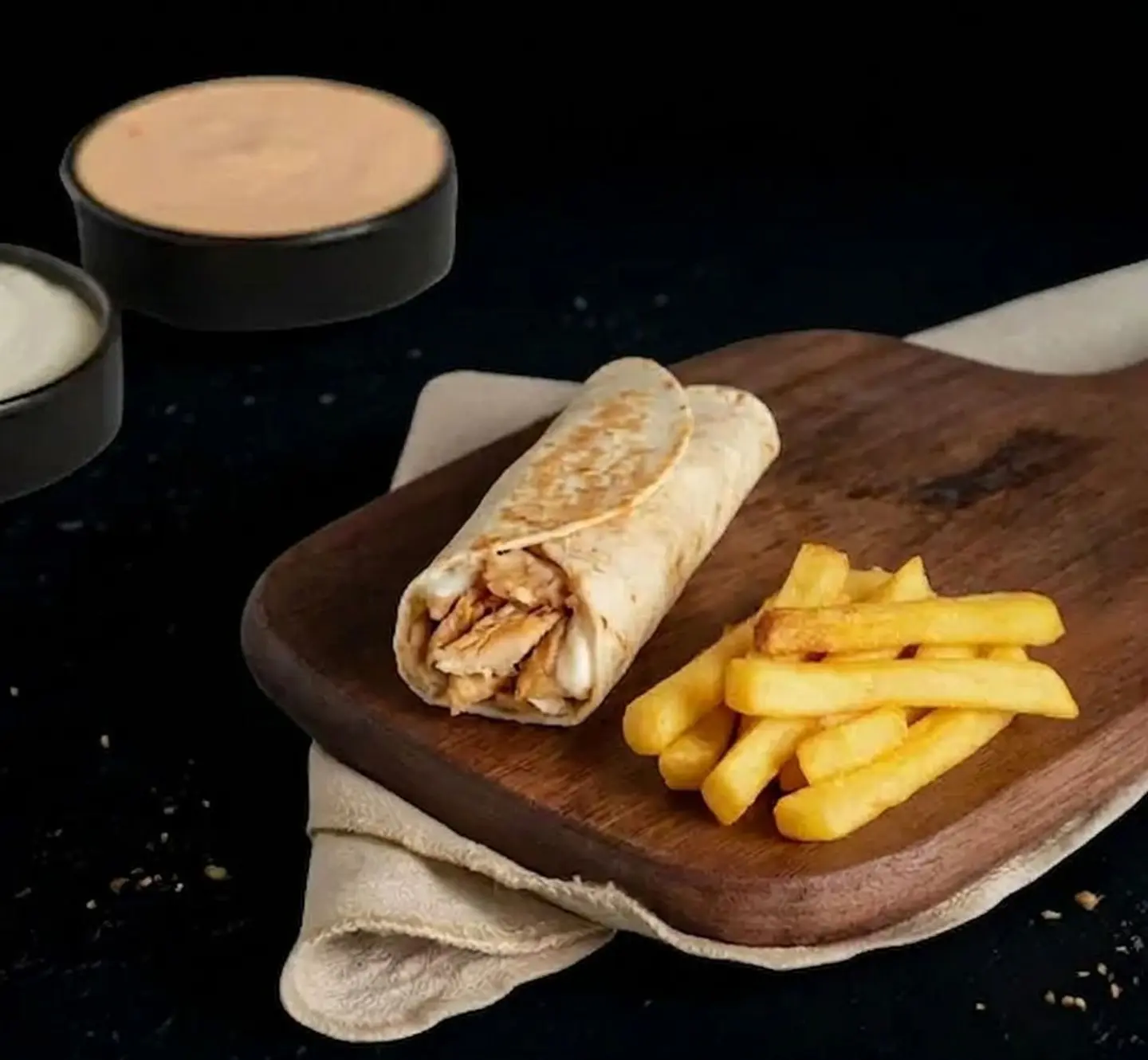 Kids Chicken Shawarma Meal