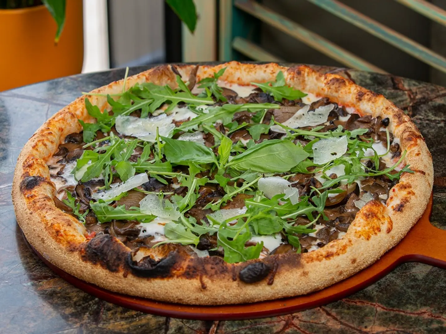 Wild Mushroom Pizza