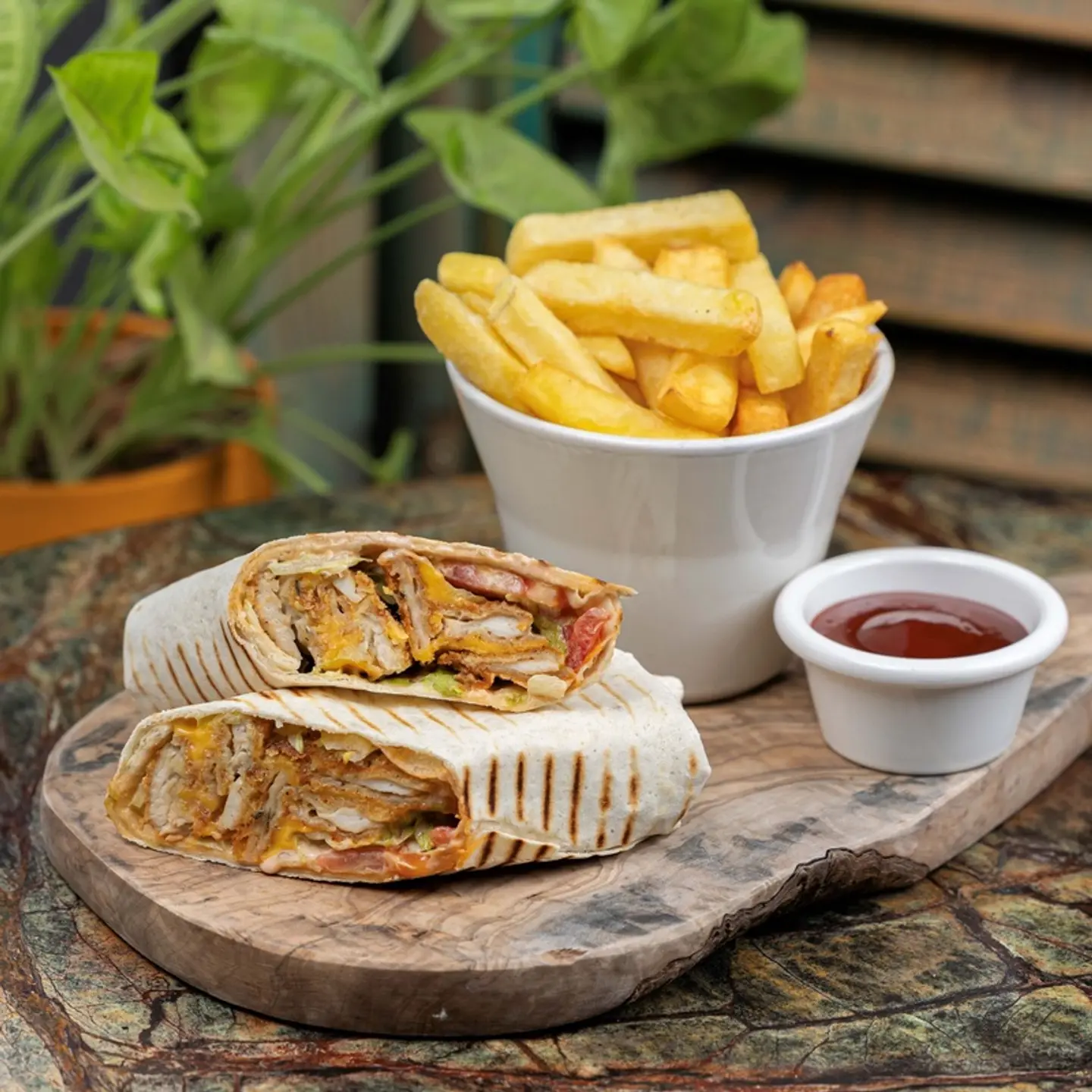 Crispy Chicken Wrap
