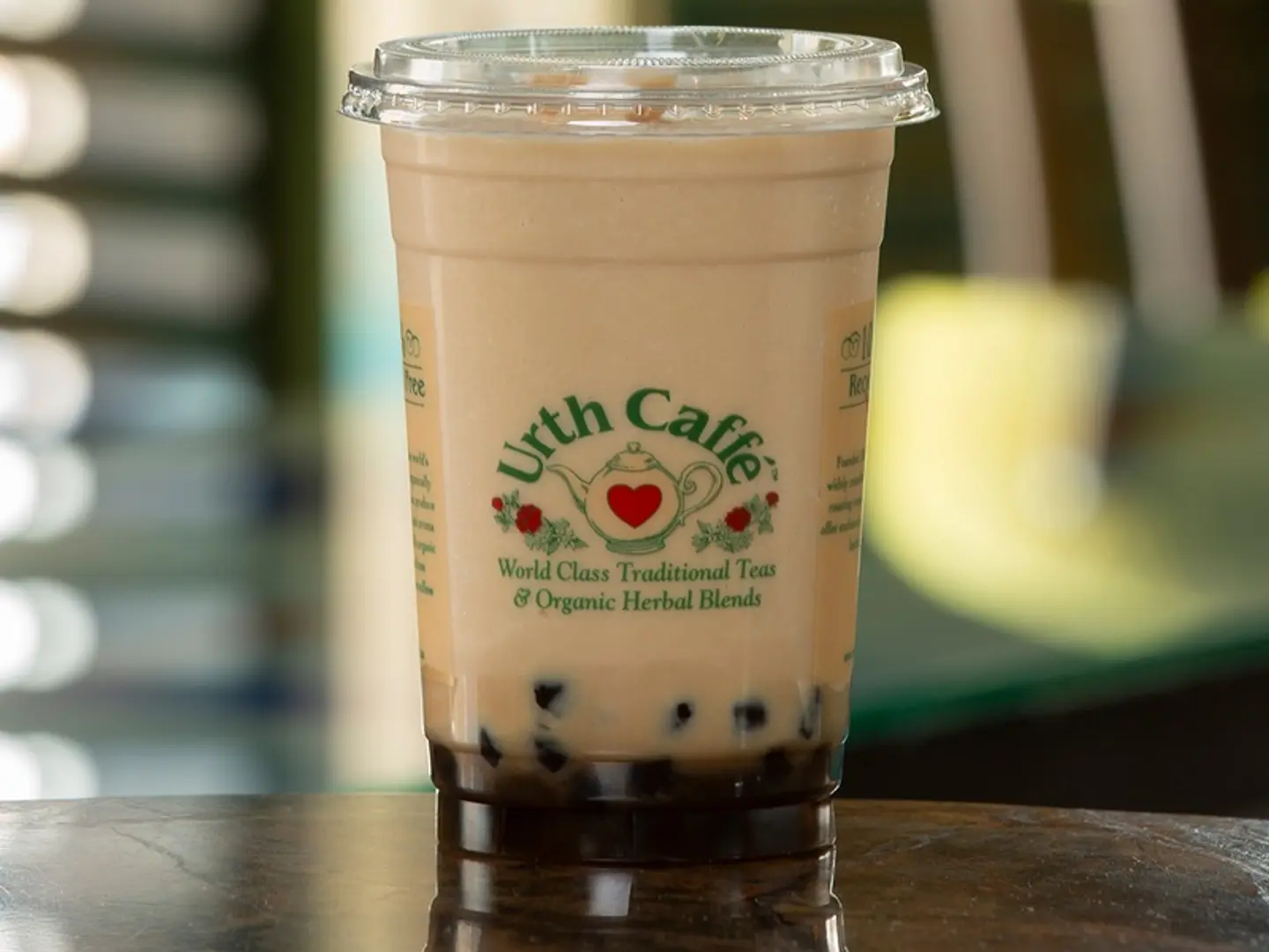 On Ice Organic Earl Grey Tea Boba