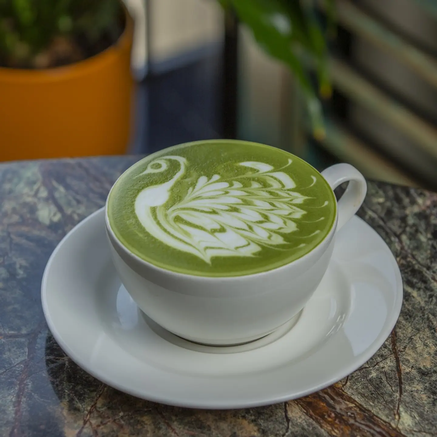 Small Moroccan Tea Latte