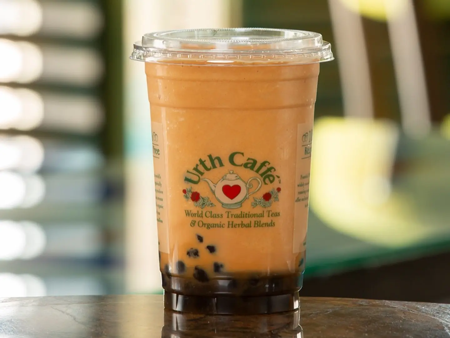On Ice Thai Red Tea Boba