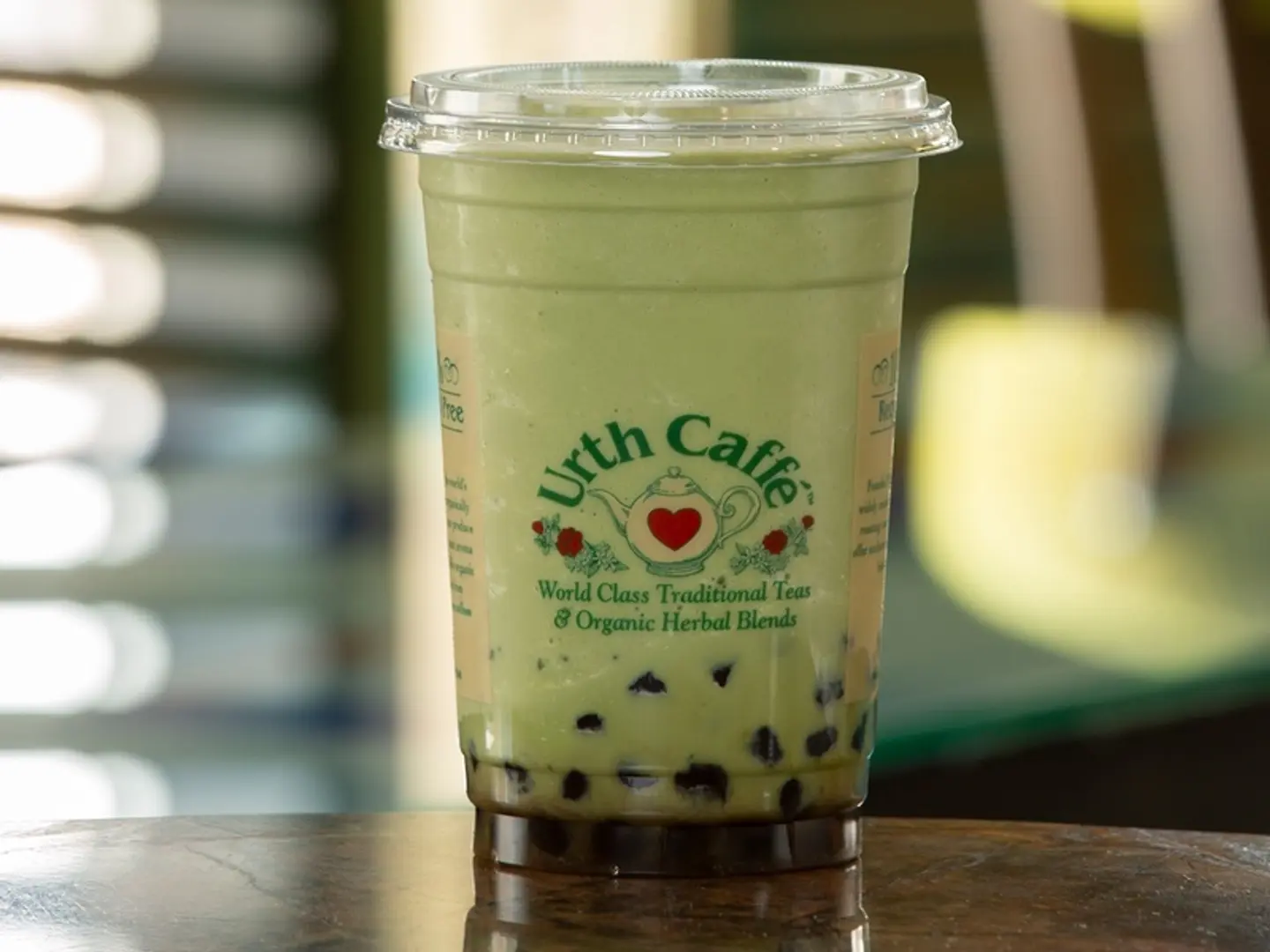 On Ice Green Tea Boba