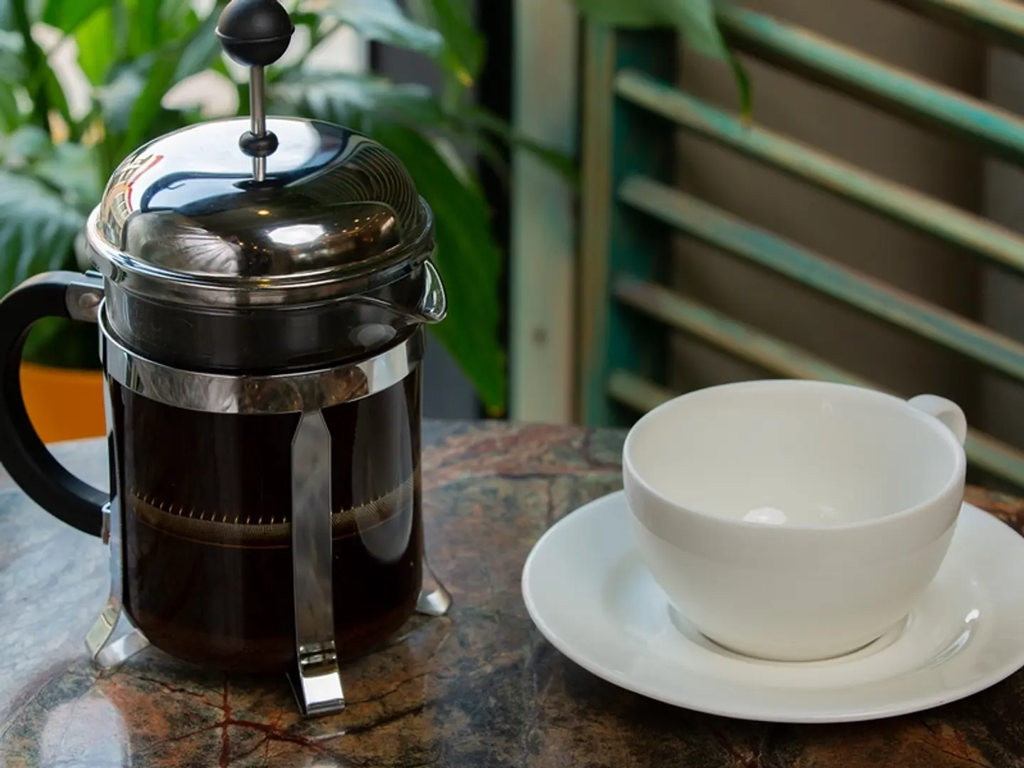 Small French Press Coffee