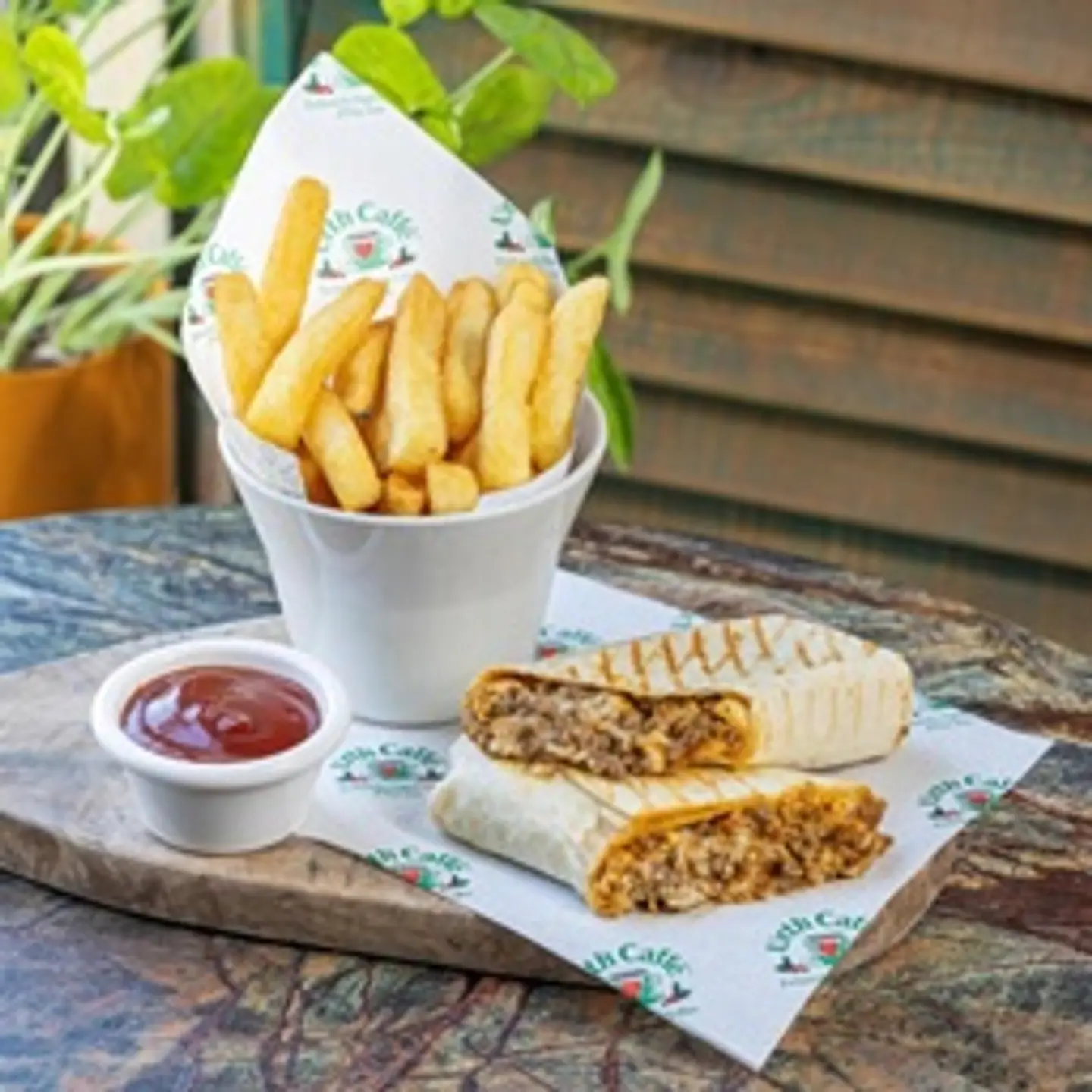 Ranchero Beef Burrito