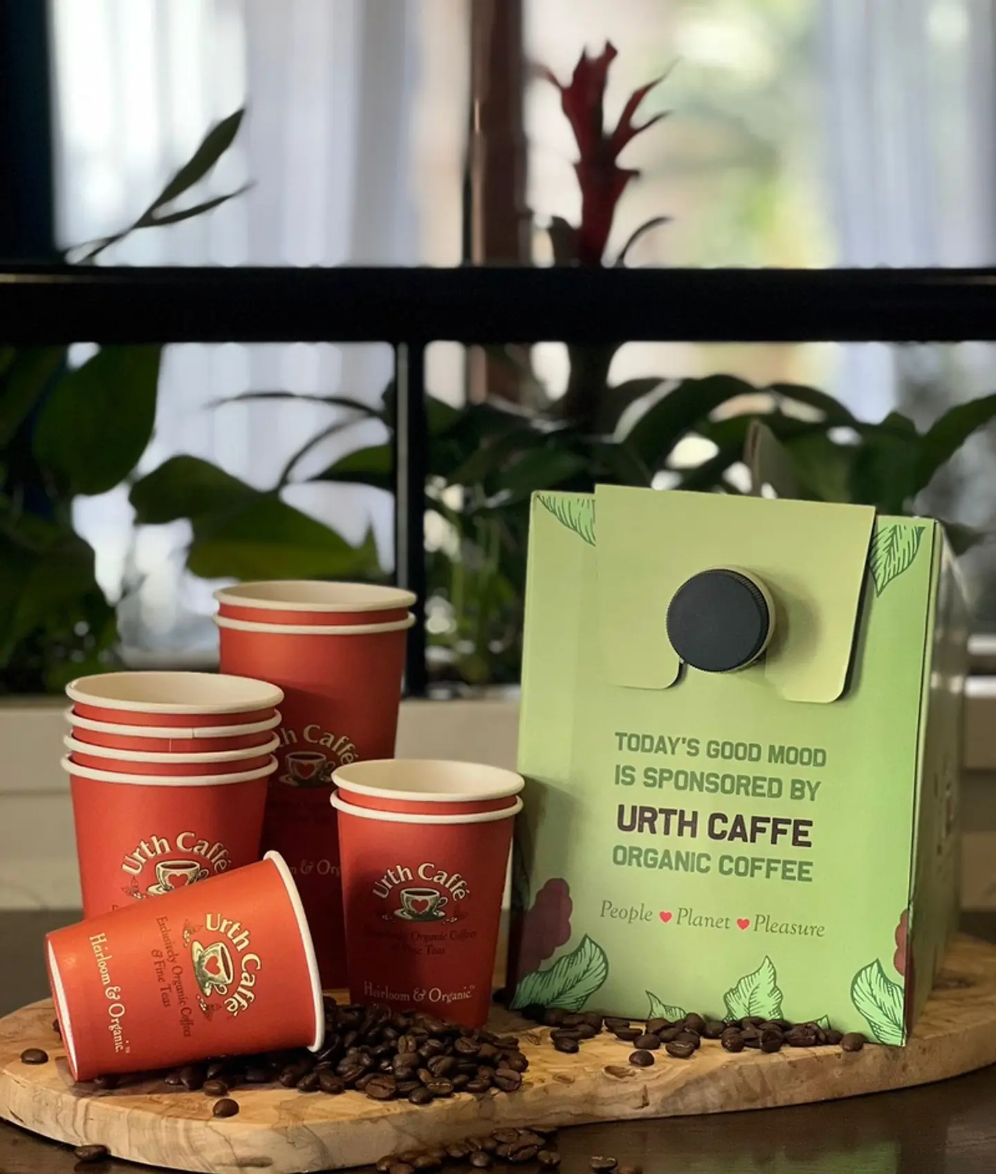 Large Black Coffee Box