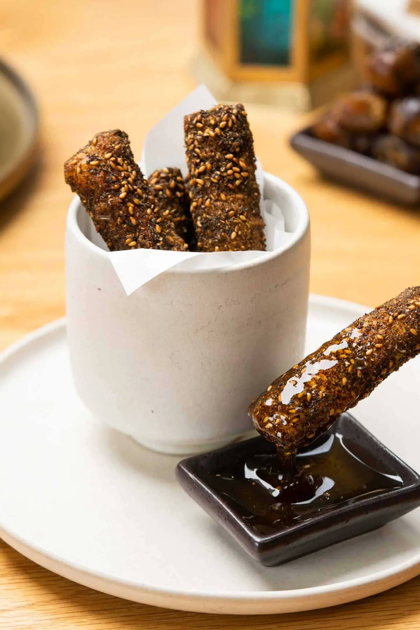 رول زعتر بالجبن