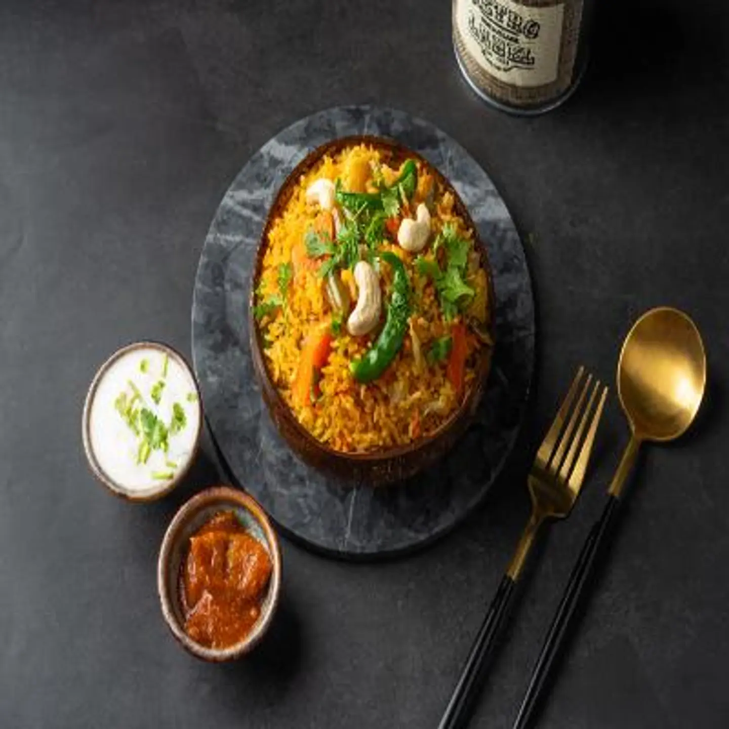 Dum Vegetable Biryani