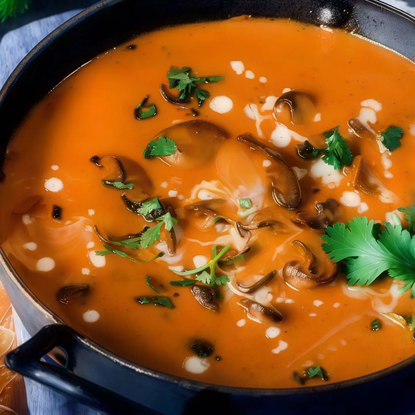 فطر مع بصلين