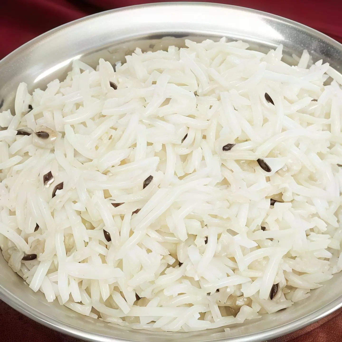 أرز مقلي بالفطر