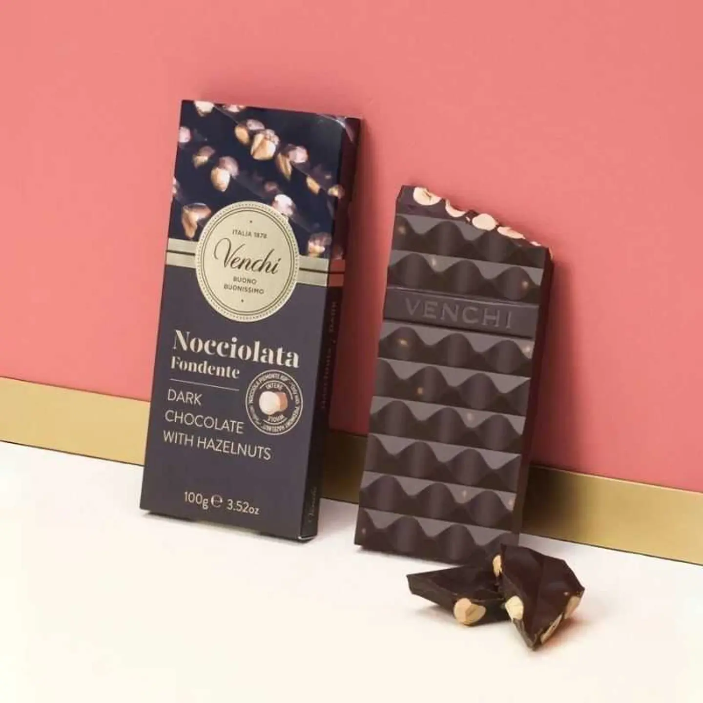 60% Dark Chocolate Hazelnut Bar 100 G