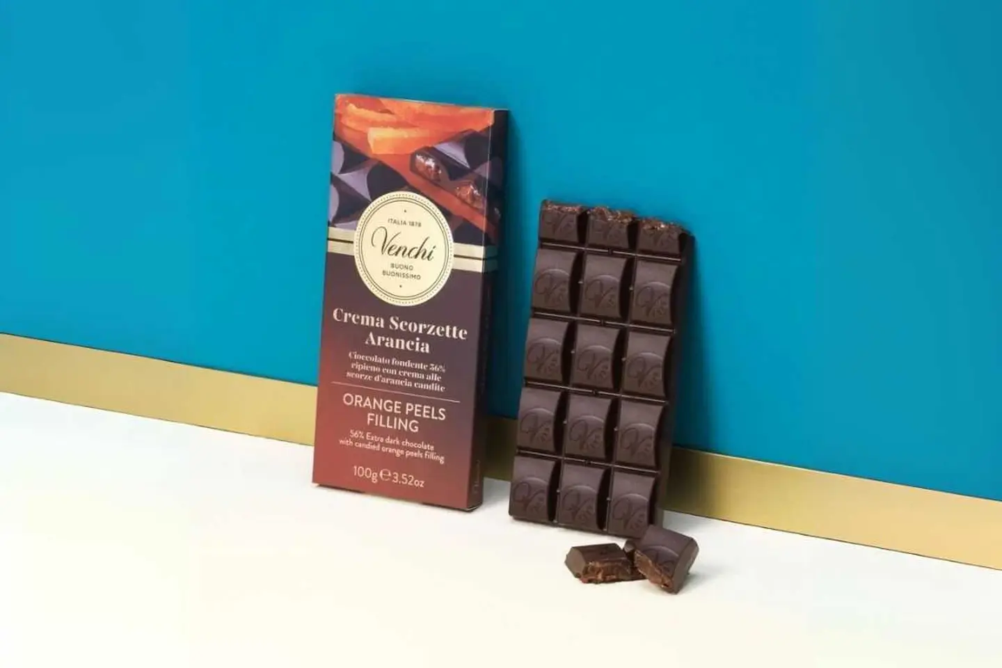 Orange Filled Bar 100 G