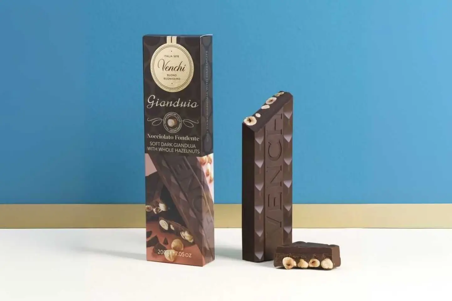 Dark Gianduja With Hazelnut Soft Bar 200 G Offer