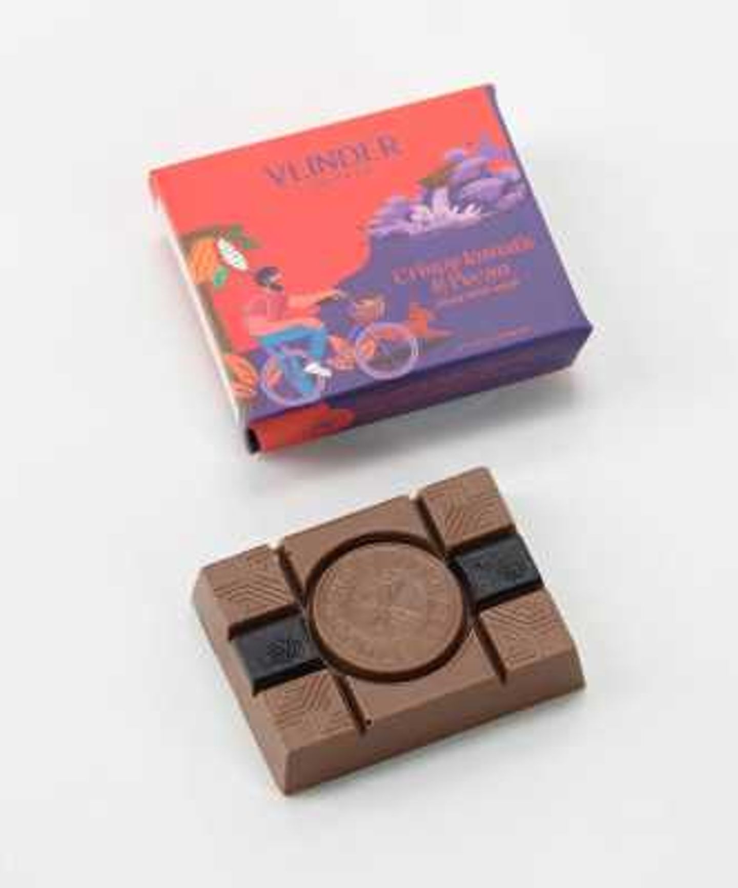 Vlinder Chocolate Crispy Kunafa & Pecan Bar 90 Gm