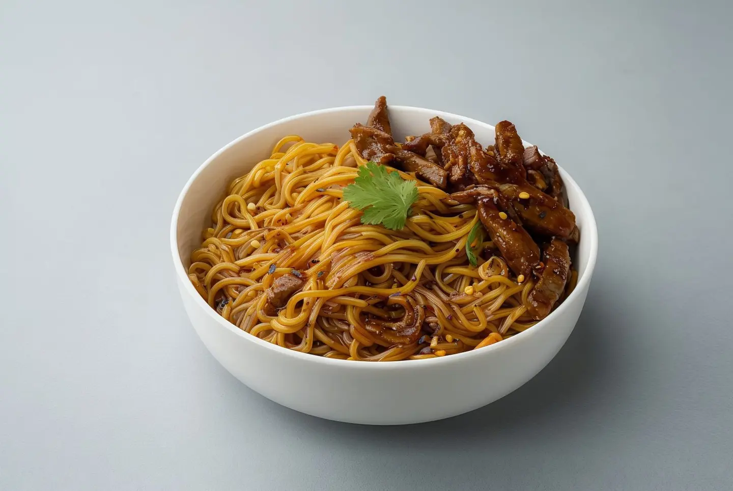 نودلز اللحم