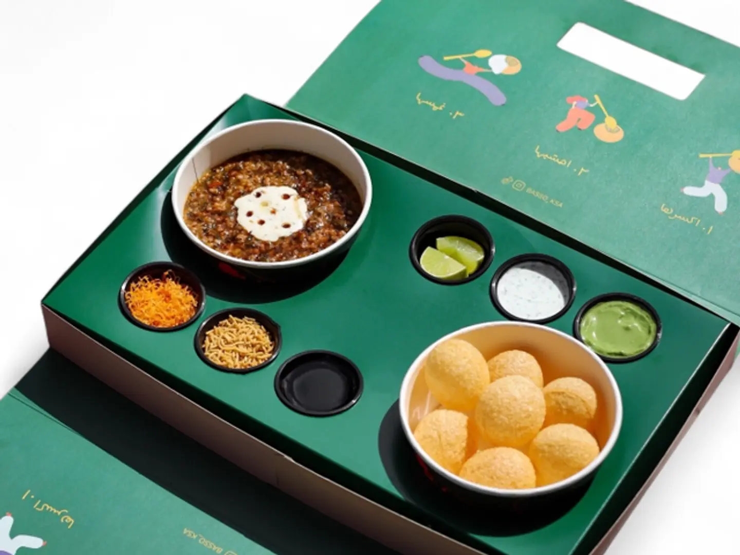 Pani Puri Risotto Box
