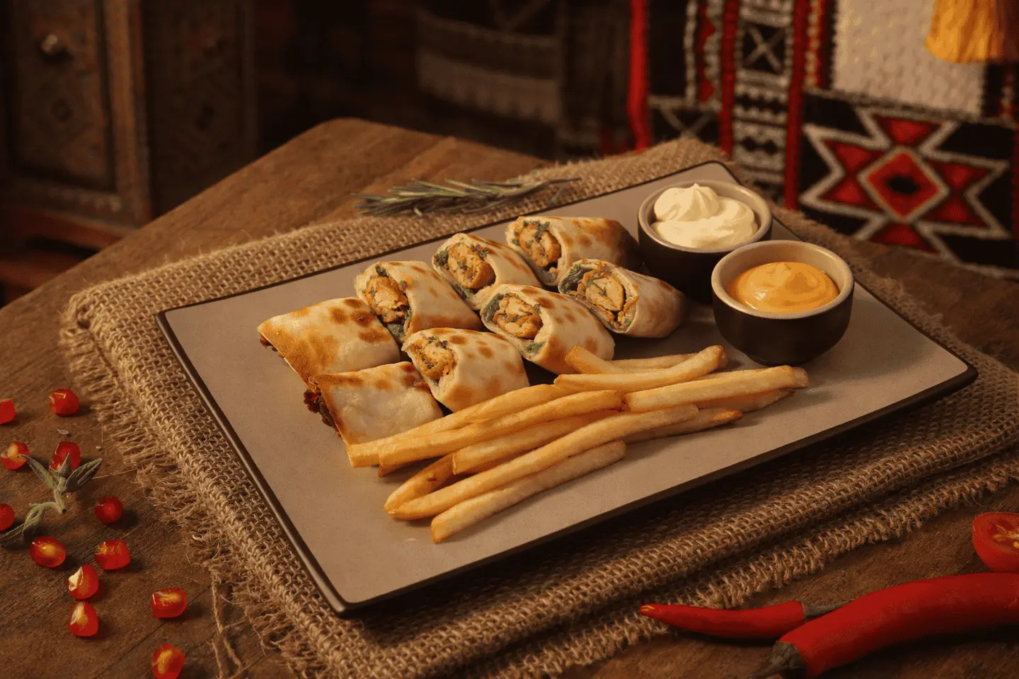 Chicken Kebab Pie Box