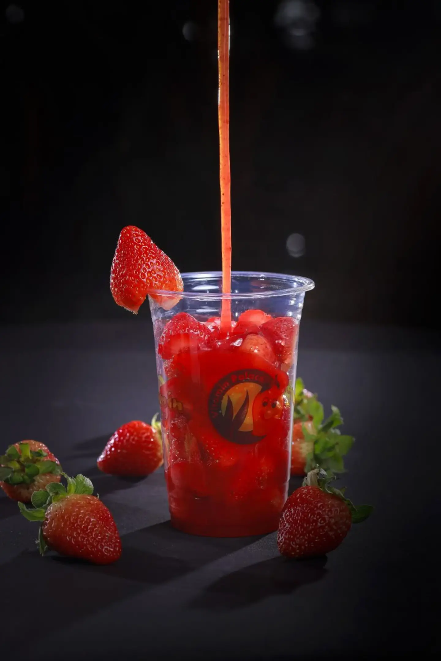 Strawberry Juice With Pieces