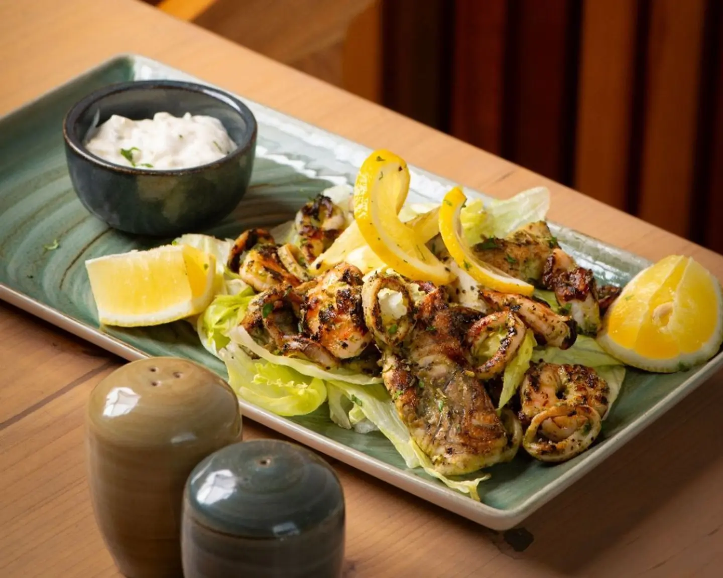 Grilled Sea Food Salad