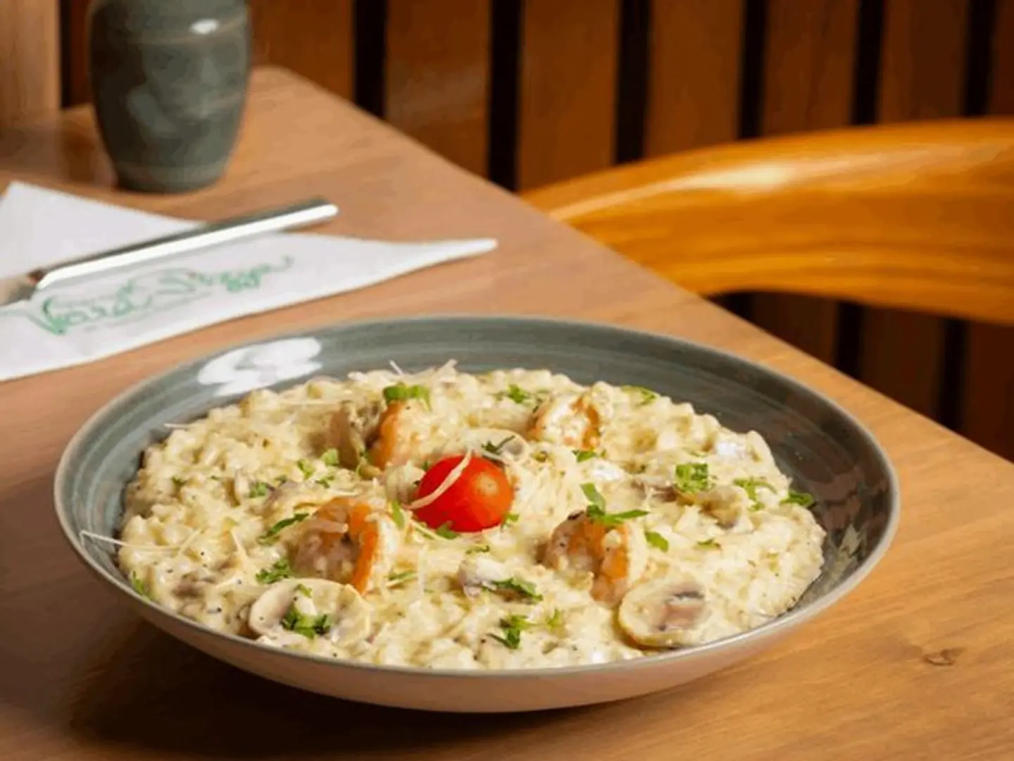 Fresh Shrimp Risotto