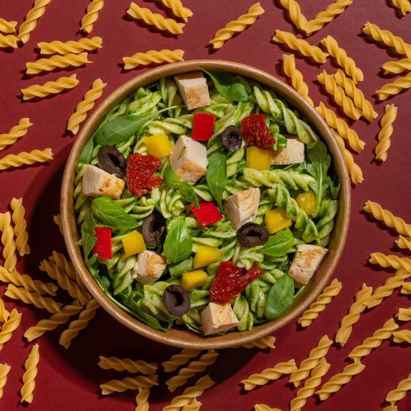 Chicken Pesto Dream (1198 Cal)