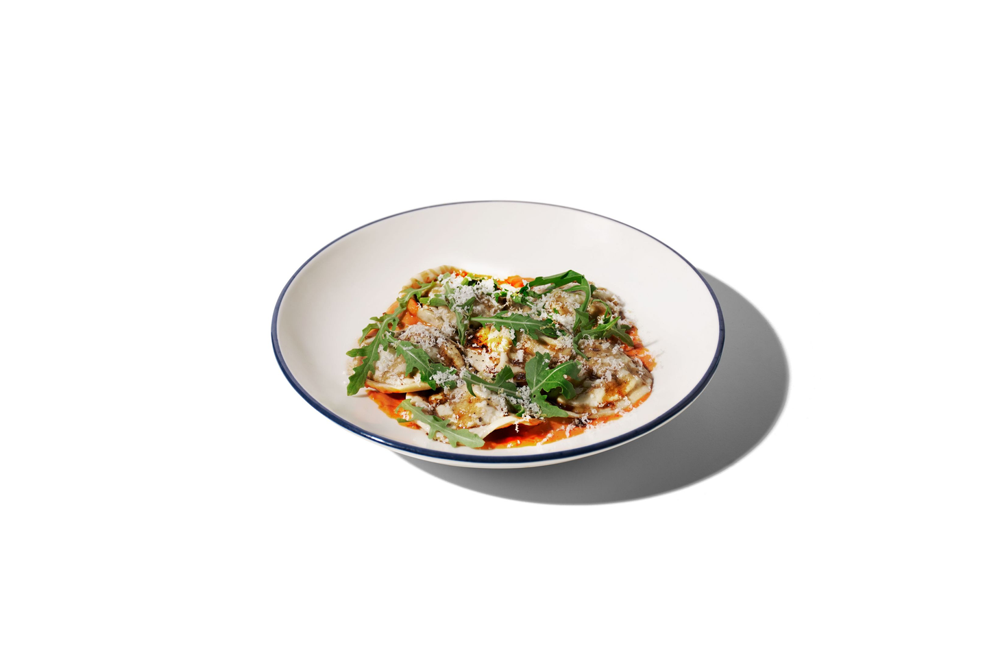 Basil Pesto Chicken Ravioli