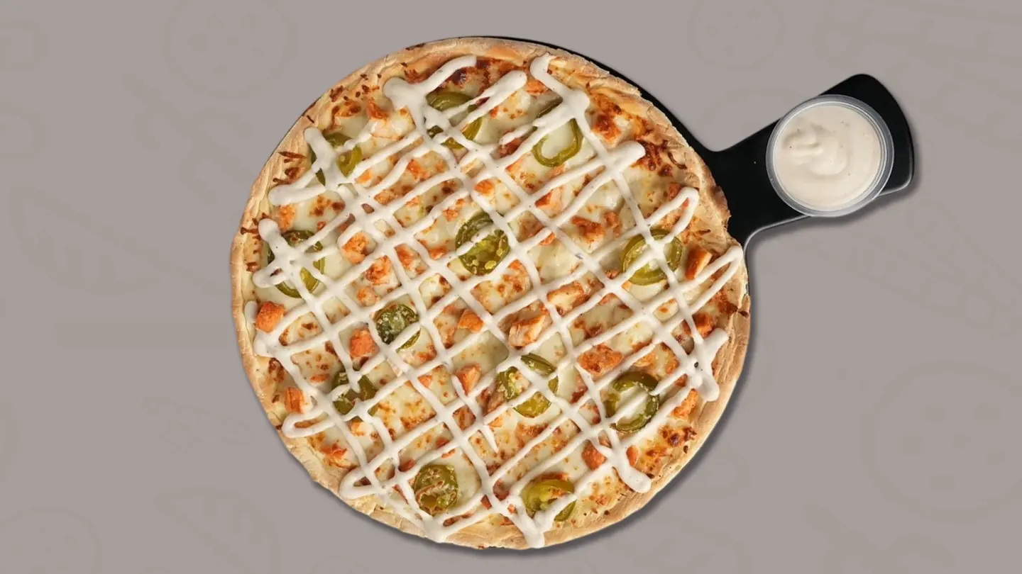 Jalapeno Chicken Ranch Pizza