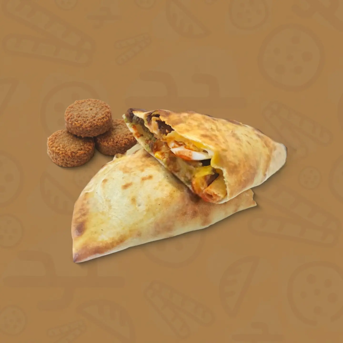 فطيرة ميكس فلافل