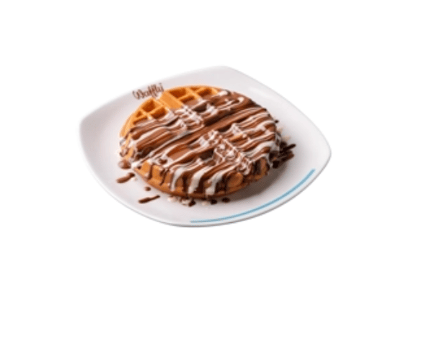 تربل وافل الشكلاته
