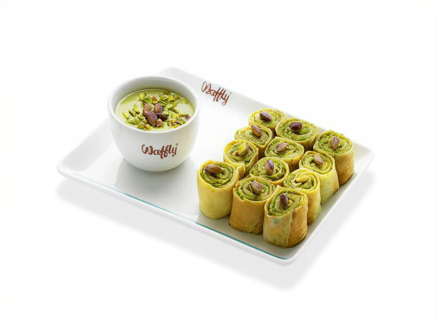 سوشي الكريب بالفستق