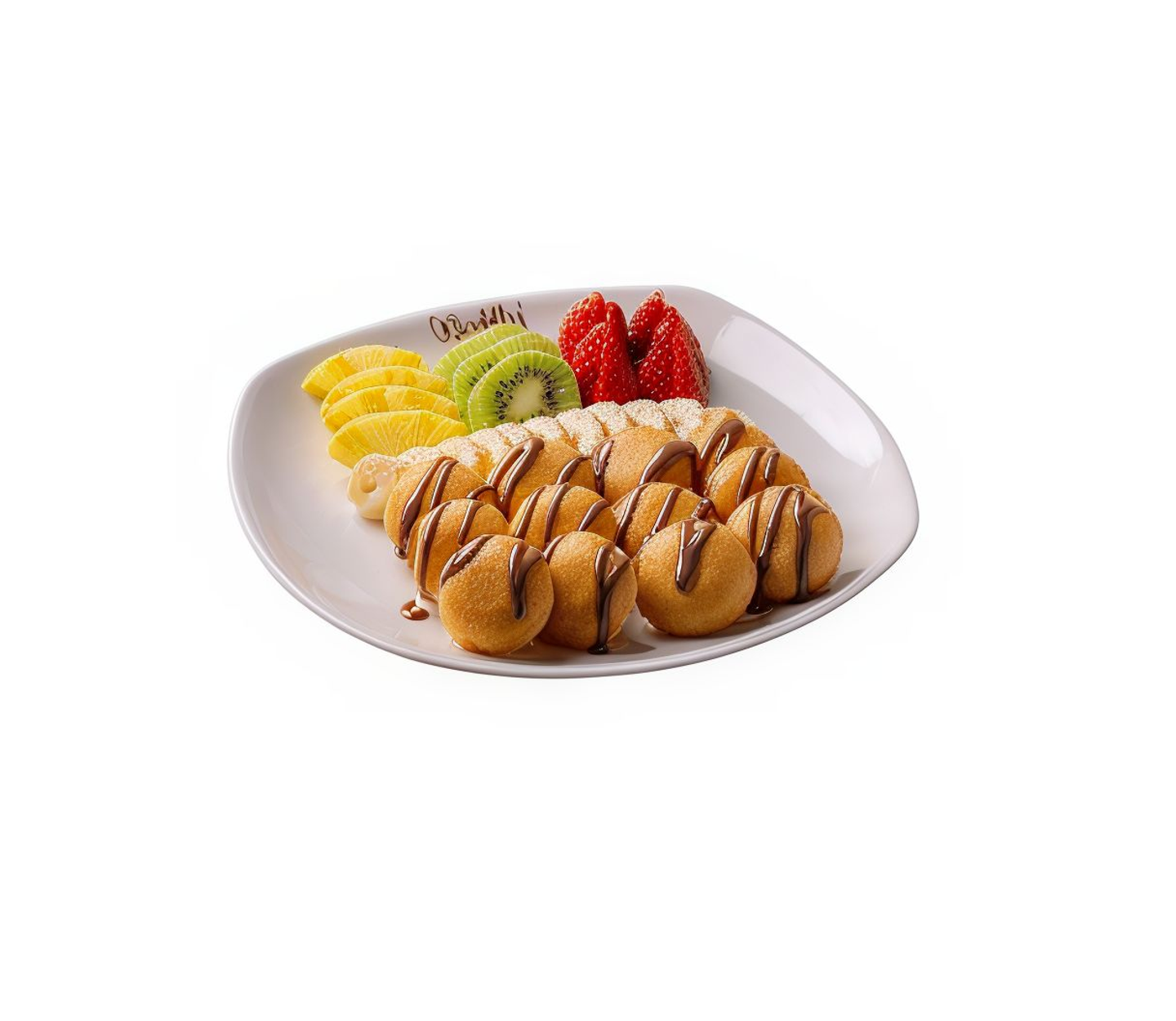 ميني بانكيك الفواكه