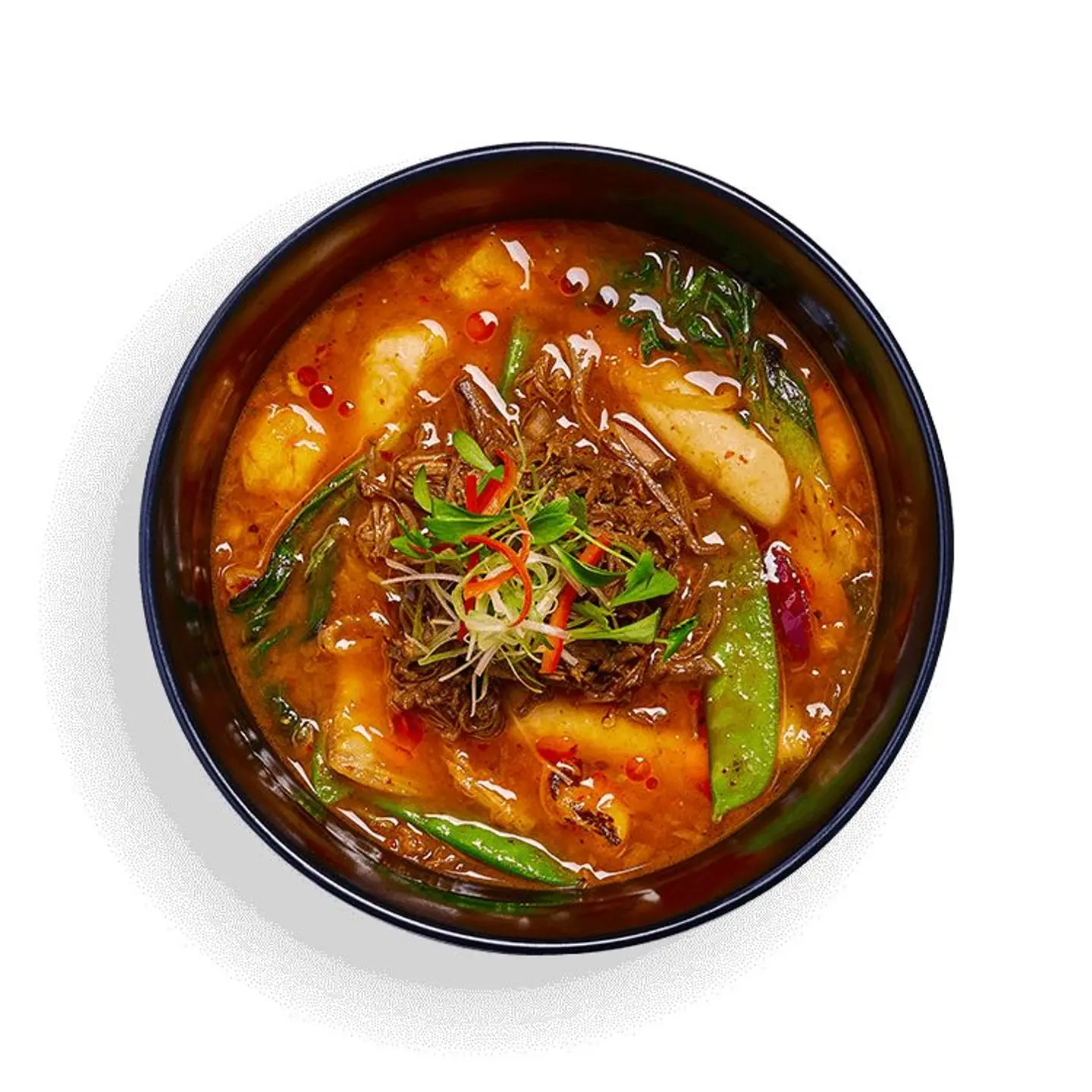 Korean Hot Pot Beef Brisket