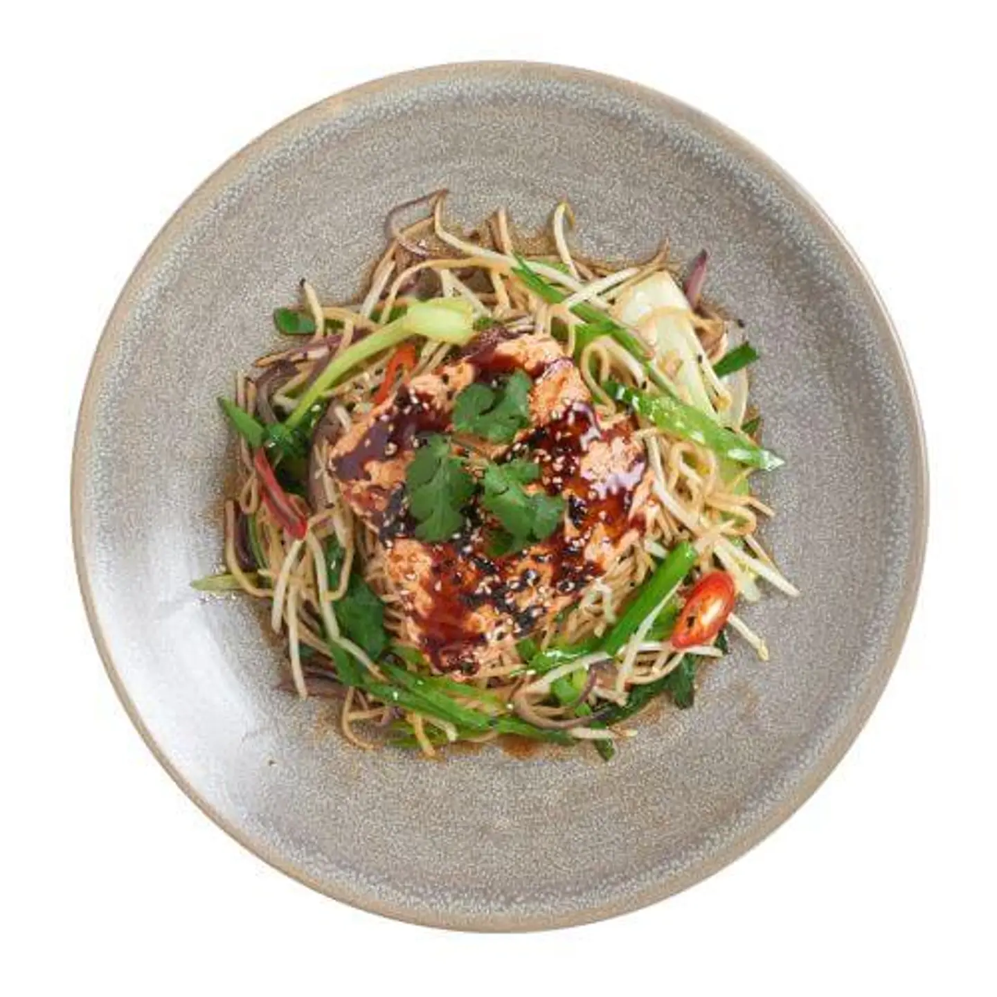 46. Teryaki Soba Salmon
