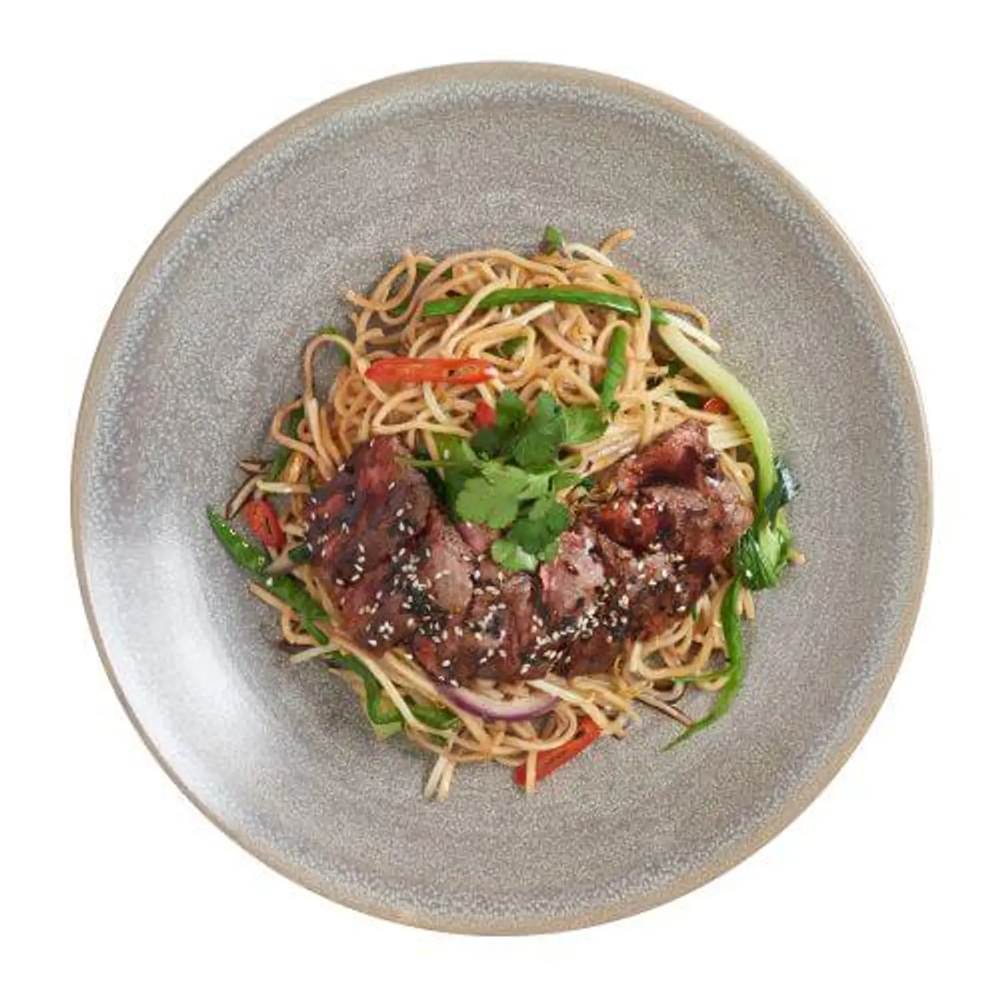 45. Teryaki Soba Sirloin Steak