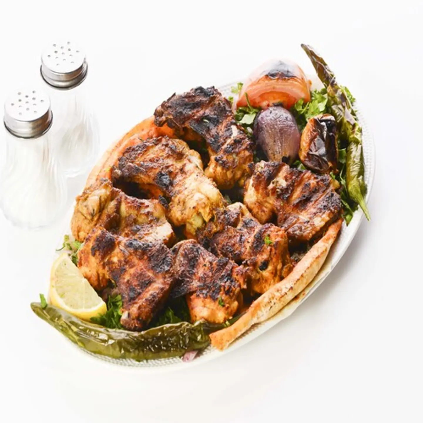 2 Skewers Of Chicken Thighs