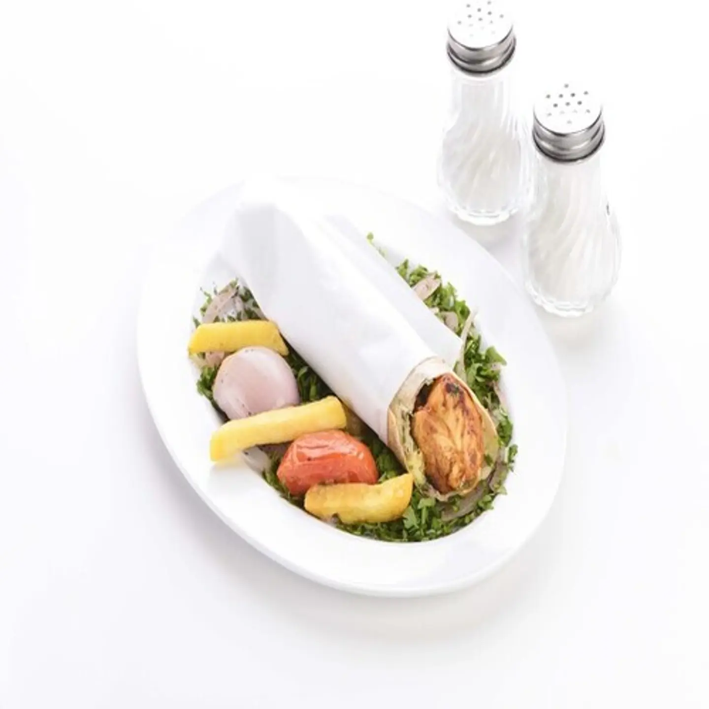 Bahraini Chicken Tikka Sandwich With Yoghurt