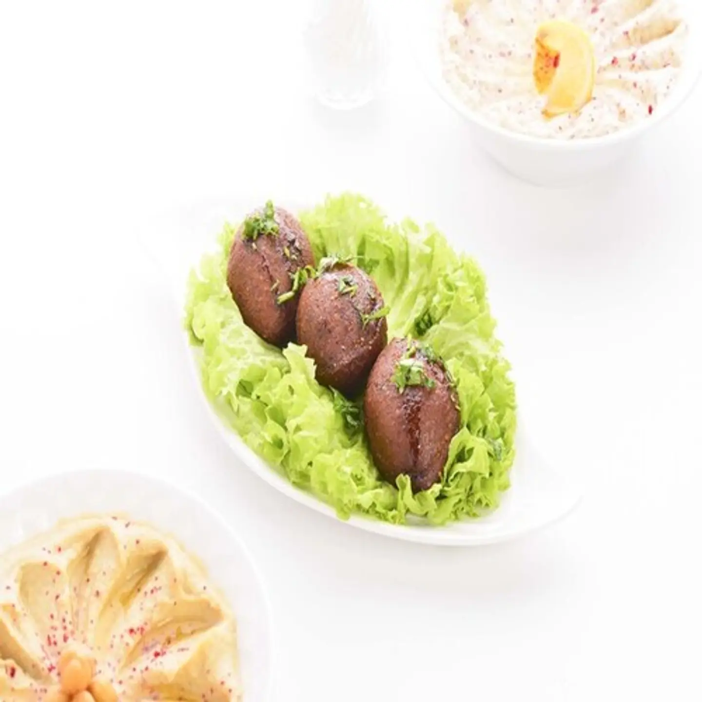 3 Pieces Of Meat Kibbeh