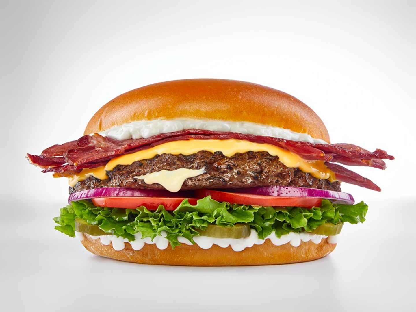 Classic Bacon Burger Sandwich