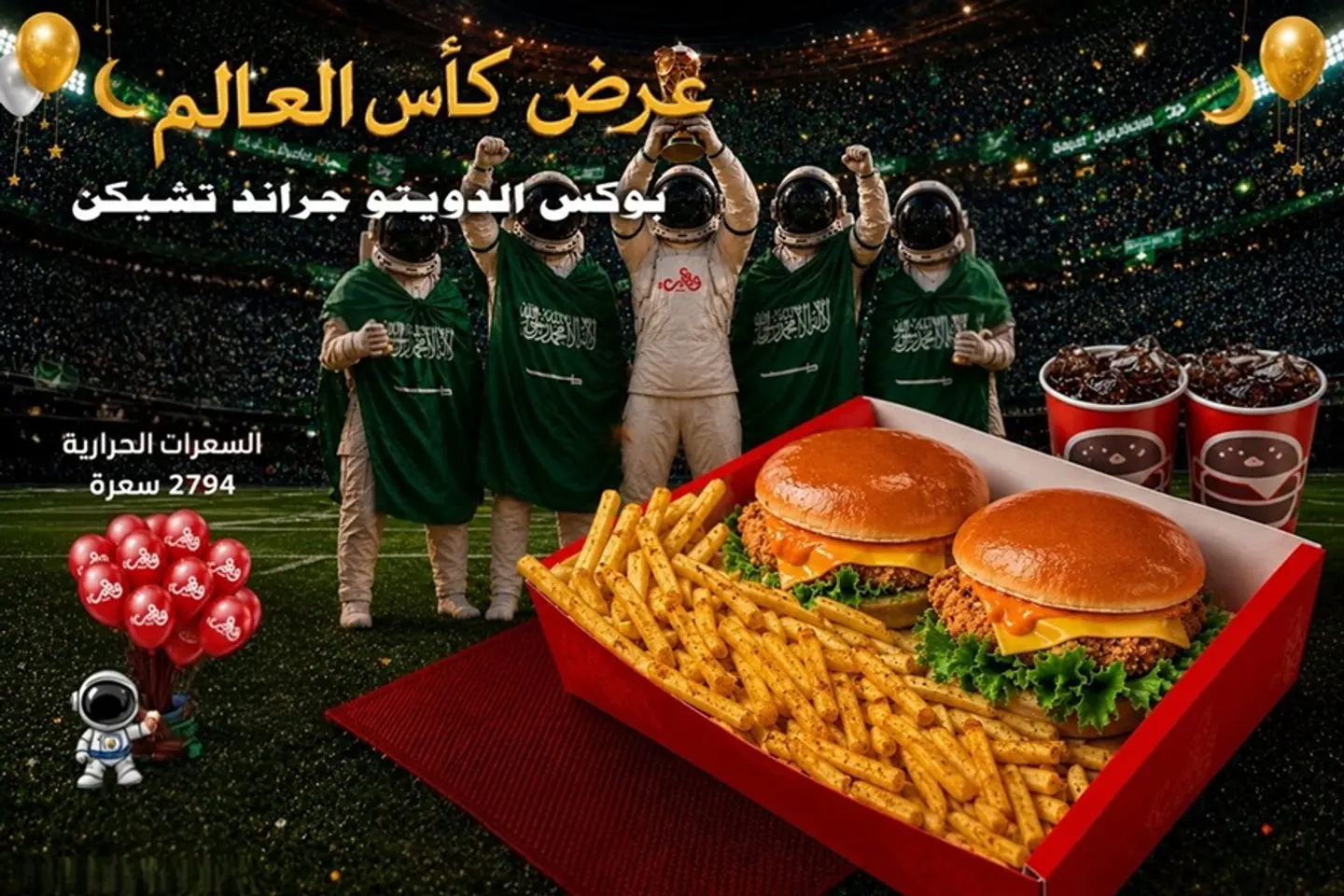 Duetto Grand Chicken Box World Cup Offer Hungerstation