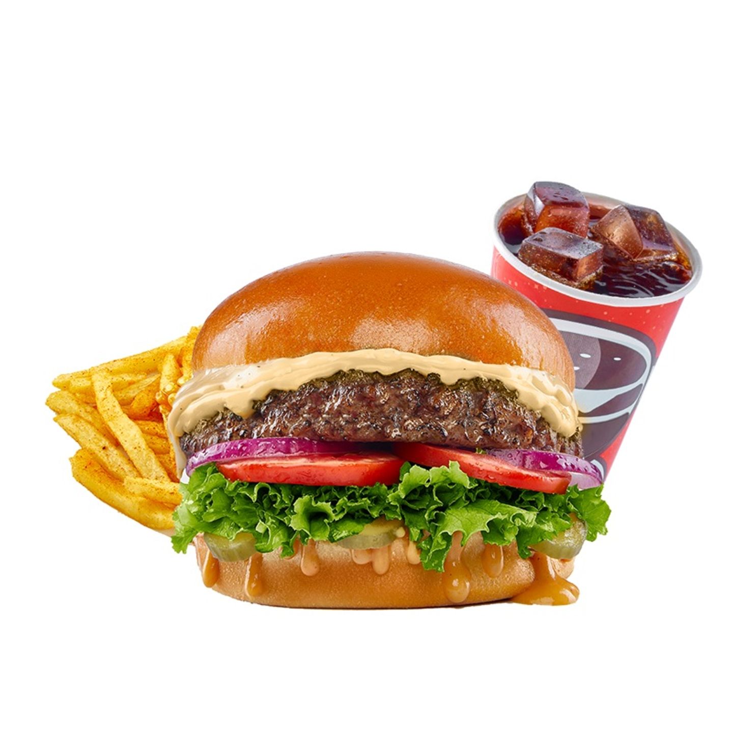 Texas Angus Wagyu Burger Meal