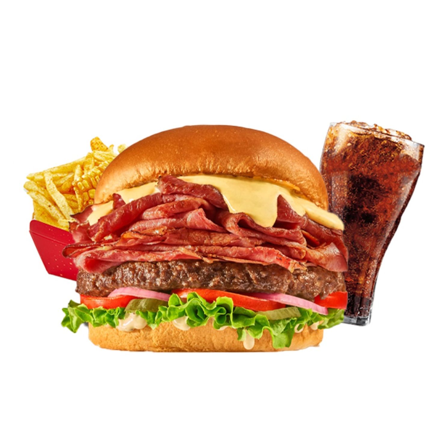 Mighty Ranch Bacon Burger Meal