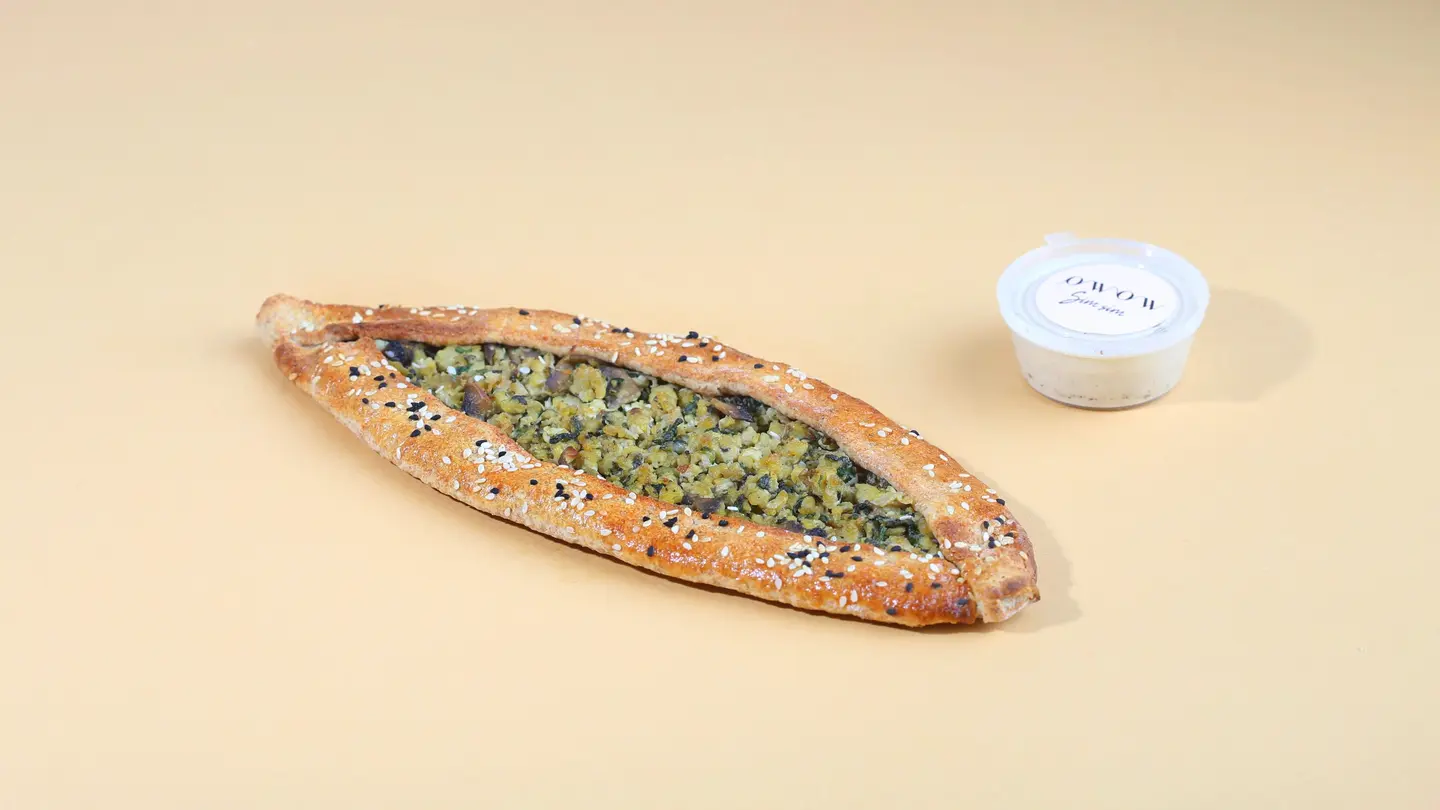 Mankosha Egg Mushroom, Spinach Brown Flour