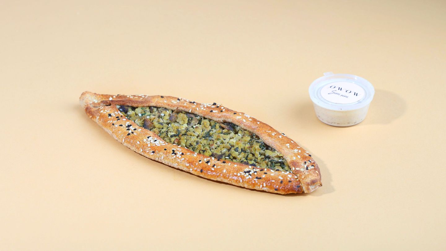 Mankosha Egg Mushroom, Spinach Brown Flour